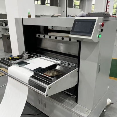 Máquina plegadora de filtros HEPA de alta eficiencia de medio a primario, 1 m por minuto