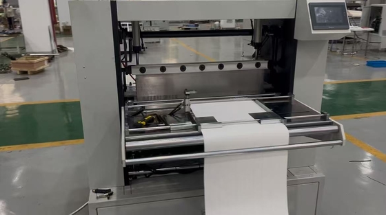 Línea de producción de papel plegable de alta temperatura con filtro de fibra de vidrio