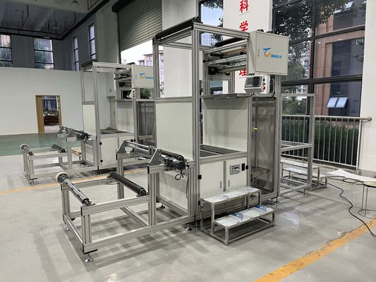 La línea papiroflexia del tamiz trabaja a máquina la gama plegable ajustable 8~55m m de la altura