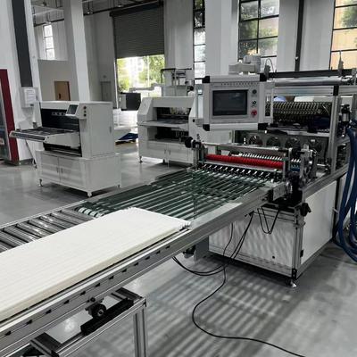 Máquina de fabricación de filtros de aire de pegamento de 400 mm de 220 V de fase única