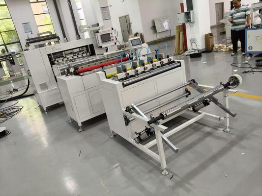 Máquina automática de fabricación de papel con filtro de aire Hepa Cuchillo Máquina plegable de estilo mini pliegue