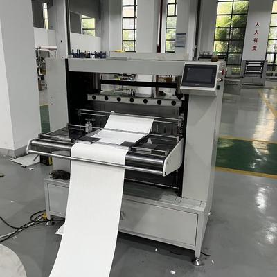 Máquina de pliegue de papel de cuchillo de automatización completa Velocidad ajustable