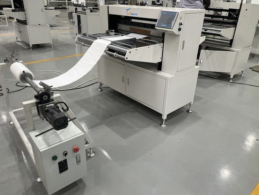 Máquina plegadora de filtros de aire HEPA de alta velocidad totalmente automática