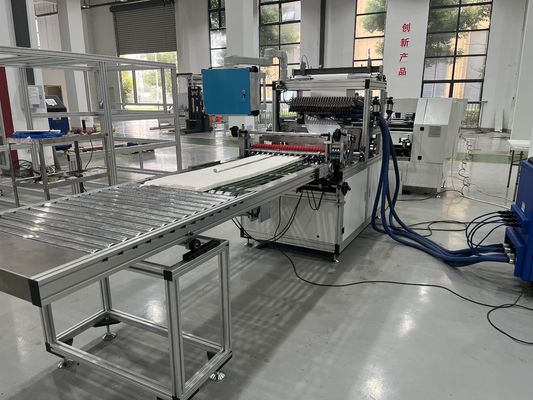Equipo de pliegado de filtro de aire totalmente automático Máquina de mini pliegado de alta eficiencia Máquina de fabricación de papel Máquina de plegado