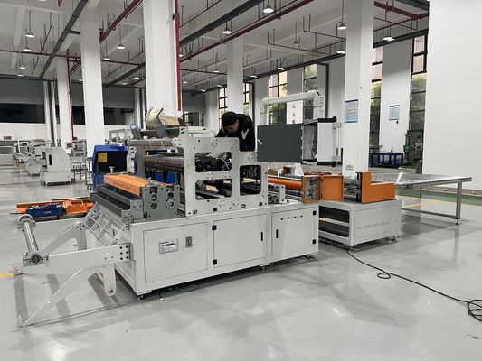2025Y Nuevo filtro de papel de aire totalmente automático sin partición Máquina plegable Condición de la línea de producción