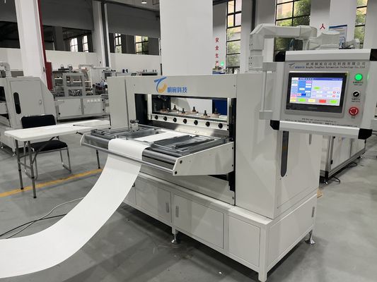 Máquina de pliegue automático de papel de alta eficiencia para filtro de aire