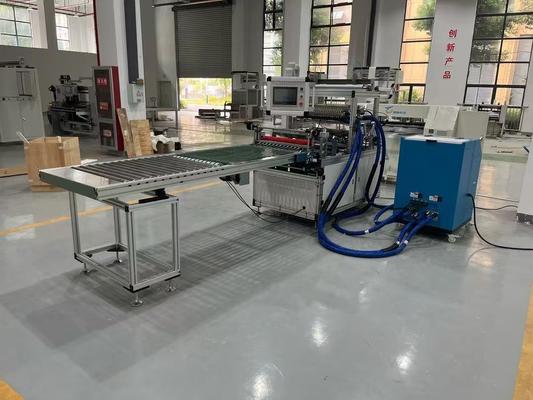 Máquina de pliegue de papel de filtro de aire de alta calidad para el medio ambiente Máquina de filtro de aire de papel de línea de pliegue de motor de núcleo de componentes Equipo de fabricación de filtros 20-150