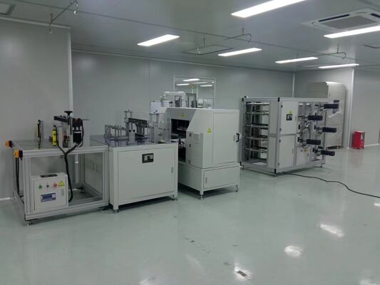 Línea de producción de papel de filtro plegable de múltiples capas ajustable