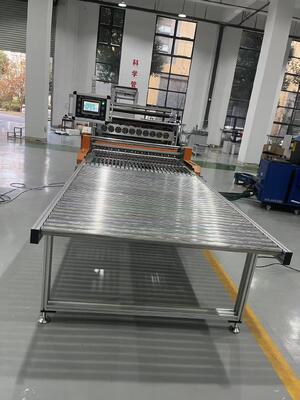 Linea de producción de máquinas de pliegues con mini filtro HEPA de altura de pliegue computarizada de 300 mm
