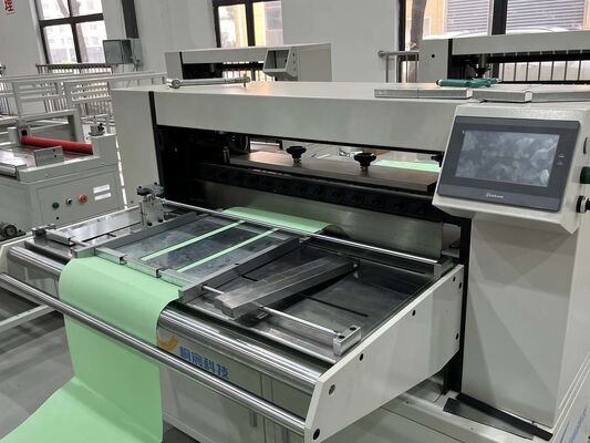 Línea de producción de filtros de aceite y combustible semiautomática de alta eficiencia para plegado y encolado