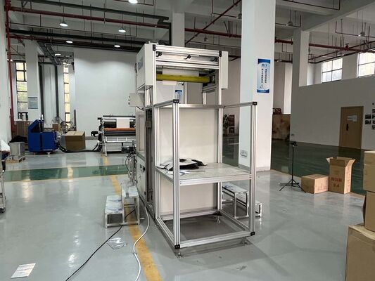 Máquina de plegado y partición de papel filtro Hepa de alta calidad