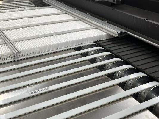 Línea de producción de servomotores semiautomáticos con filtro HEPA