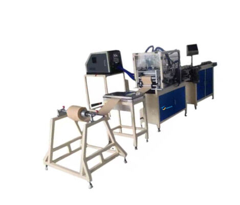 Línea de producción de pliegue de papel de filtro de aire de panel completo automático de alta calidad