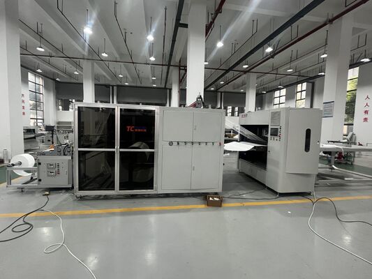 Sistema de control CNC Savv Energy totalmente automático con certificación ISO para la producción de plegado de fibra de vidrio