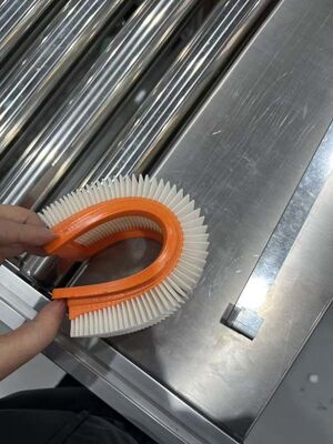 Línea de producción de filtros de aceite y combustible semiautomática de alta eficiencia para plegado y encolado