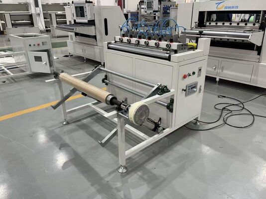 Línea de producción de filtros de aceite y combustible semiautomática de alta eficiencia para plegado y encolado