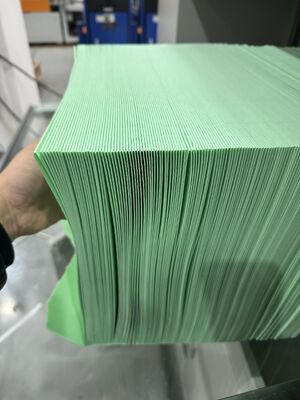 Línea de producción de plisado totalmente automática de 300 mm de altura de pliegue de séptima generación