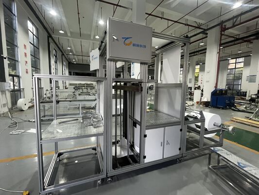 Línea de producción de papel plegable de fibra de vidrio de alta eficiencia