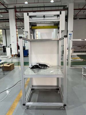 Producción en masa Línea de producción de filtros de fibra de vidrio ISO con tabiques