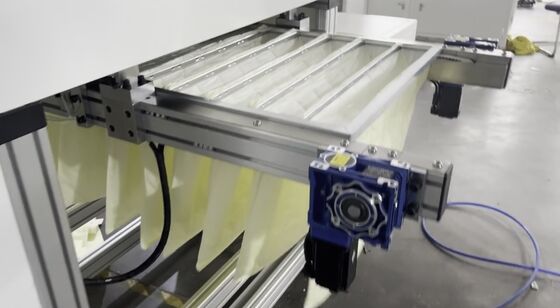 Máquina Computarizada para Fabricación de Filtros de Bolsillo, Máquina para Fabricación de Bolsas de Filtro de Aire de Alta Eficiencia