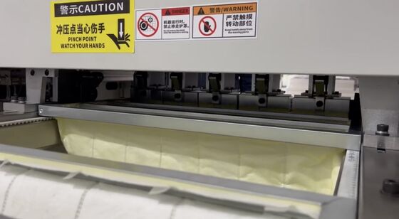 Máquina Computarizada para Fabricación de Filtros de Bolsillo, Máquina para Fabricación de Bolsas de Filtro de Aire de Alta Eficiencia