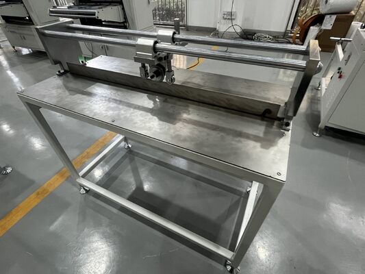 Máquina de corte transversal manual de papel de filtro, corte transversal de papel de filtro exclusivo