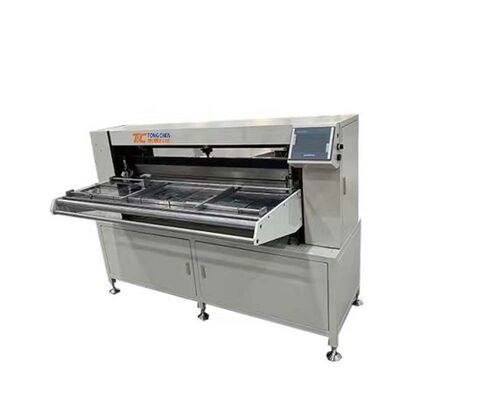 Máquina plegadora de papel de filtro semiautomática de bajo consumo y bajo mantenimiento en líneas de producción de alta resistencia