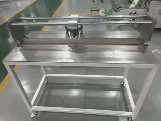 Sistemas de filtración avanzados y con tiempo de inactividad mínimo Máquina de corte cruzado semiautomática en entornos de producción continua