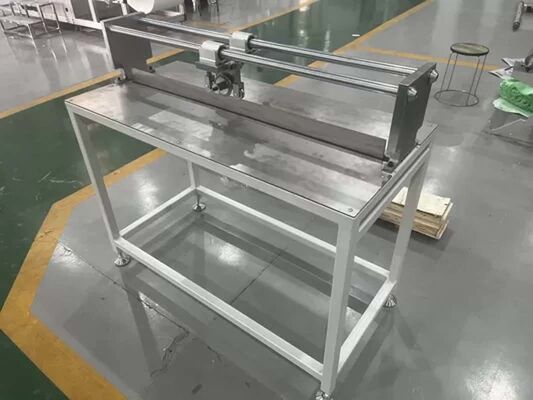 Sistemas de filtración avanzados y con tiempo de inactividad mínimo Máquina de corte cruzado semiautomática en entornos de producción continua