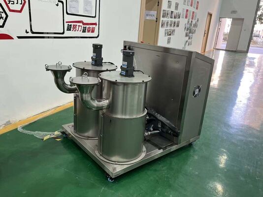 Máquina de pegado de filtro de dos componentes para la producción de alta producción en entornos industriales de alta producción