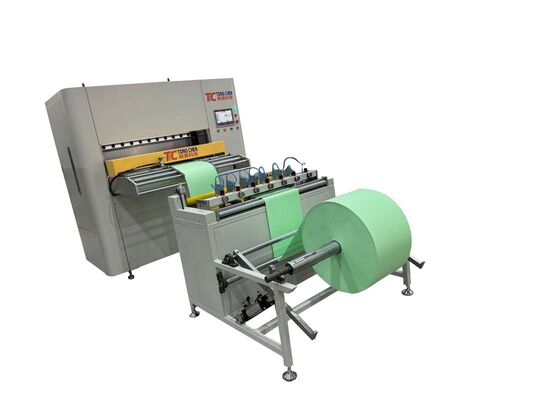 Diseñado con precisión para una mayor durabilidad Sistema de plegado de altura de plegado de 300 mm para la producción a gran escala