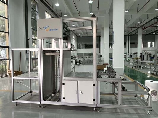 Máquina de pliegues de filtro particionada, automatizada y eficiente para operaciones de alto volumen y aplicaciones ecológicas