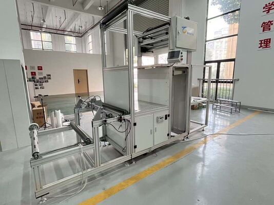 Máquina de pliegues de filtro particionada, automatizada y eficiente para operaciones de alto volumen y aplicaciones ecológicas