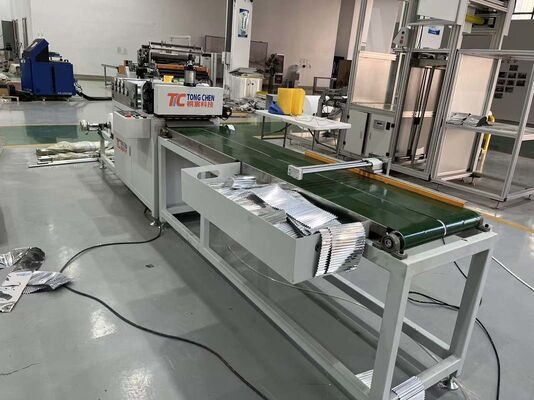 Máquinas de fabricación de plumas de aluminio totalmente automáticas con tabiques para operaciones de gran capacidad y producción de gran volumen