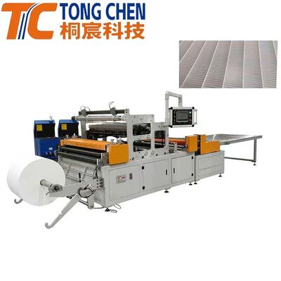 Máquina de plegado y pegado mini HEPA totalmente automática para ciclos de fabricación rápidos