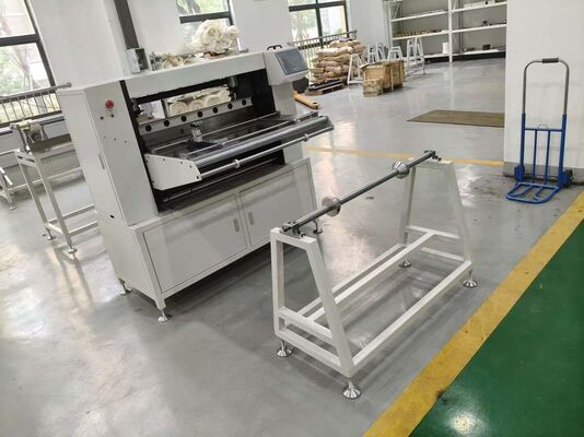 Máquina plegadora de filtros industrial y doméstica tipo cuchilla semiautomática de procesamiento rápido para ciclos de producción optimizados