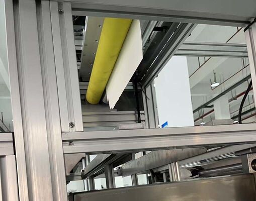 Máquina de recubrimiento giratorio de filtro particionado totalmente automático para la producción de filtros de gran volumen y sistemas de filtración industrial