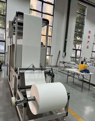 Máquina de recubrimiento giratorio de filtro particionado totalmente automático para la producción de filtros de gran volumen y sistemas de filtración industrial