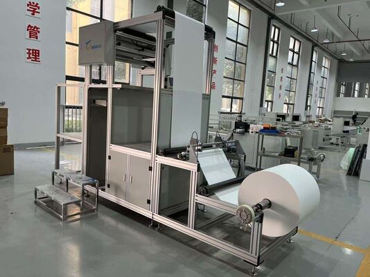 Máquina de recubrimiento giratorio de filtro particionado totalmente automático para la producción de filtros de gran volumen y sistemas de filtración industrial