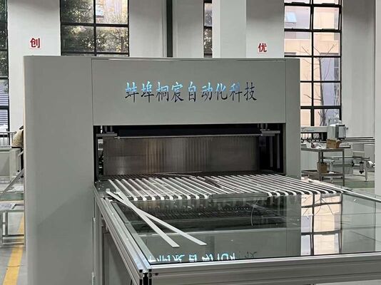 Máquina de plegado de elementos de filtro HEPA de alta resistencia a altas temperaturas de fibra de vidrio de alto rendimiento con sistemas de monitoreo automático