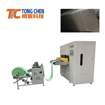 Máquina de plegado automático de textiles de alta velocidad de 300 mm