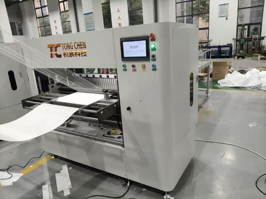 Línea Completa Automática de Plegado y Fabricación de Papel de Filtro para Filtración de Alta Eficiencia con Altura de Pliegue de 300 mm
