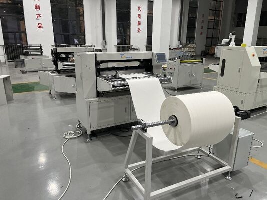 Máquina de plegado de papel semiautomática industrial de segunda generación para la fabricación de elementos de filtro de alta velocidad