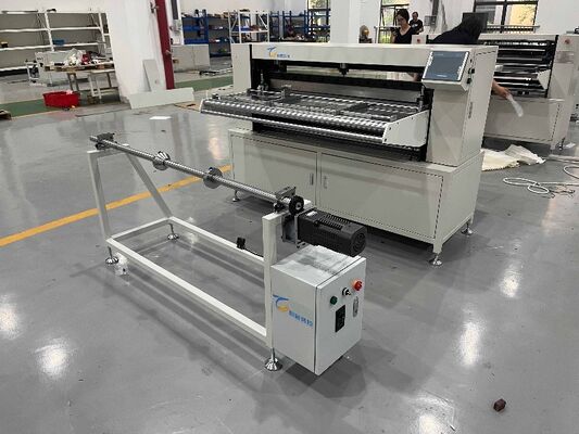 Máquina de plegado de papel semiautomática industrial de segunda generación para la fabricación de elementos de filtro de alta velocidad