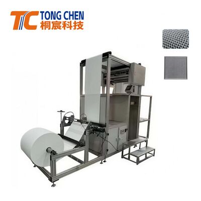 Línea de producción de papel de filtro HEPA de fibra de vidrio de aluminio con separación