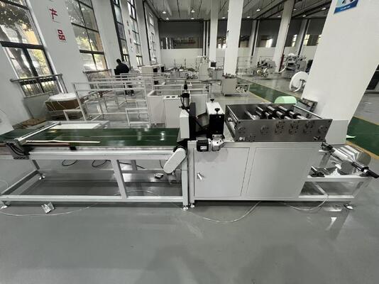 Máquina de producción de papel ondulado de papel de aluminio especial de origami