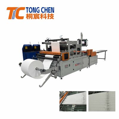 Línea de producción de plisado y encolado de mini filtros HEPA - Altura de plegado de 300 mm