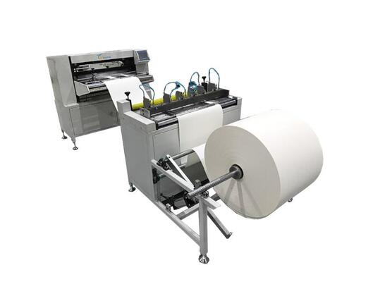 Máquina de plegado de papel semiautomática de segunda generación para la fabricación de elementos de filtro de alta velocidad